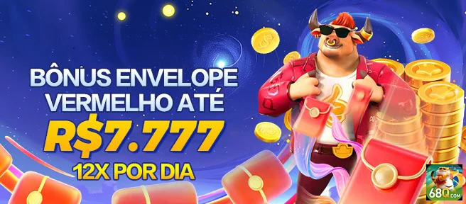 Imagem do 68q destacando bônus de até R$7.777 para jogadores.
