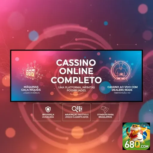 Tela do site 68q mostrando slots e cassino ao vivo.